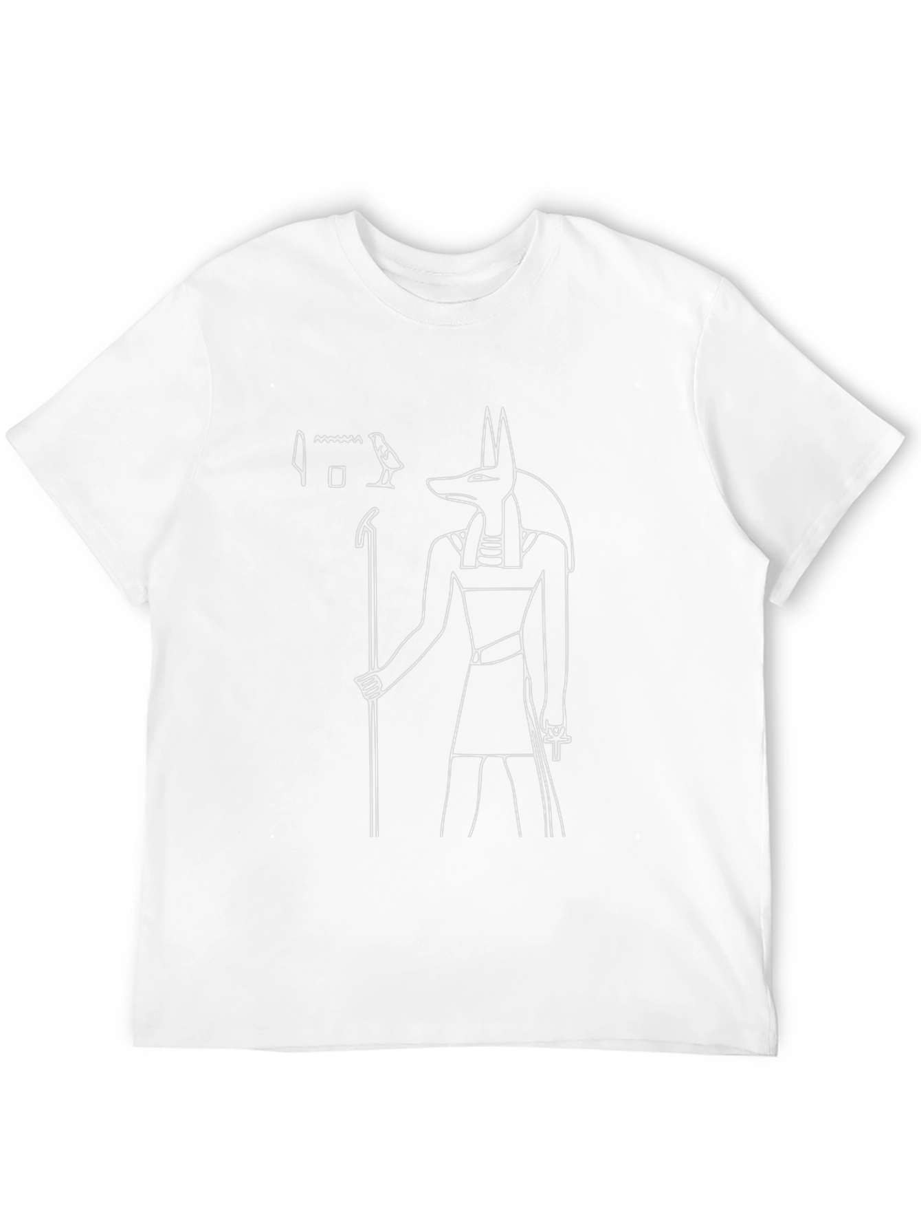 Anubis Graphic T-Shirt - Egyptian God Design