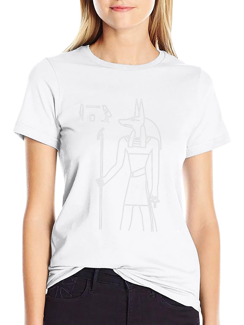 Anubis Graphic T-Shirt - Egyptian God Design