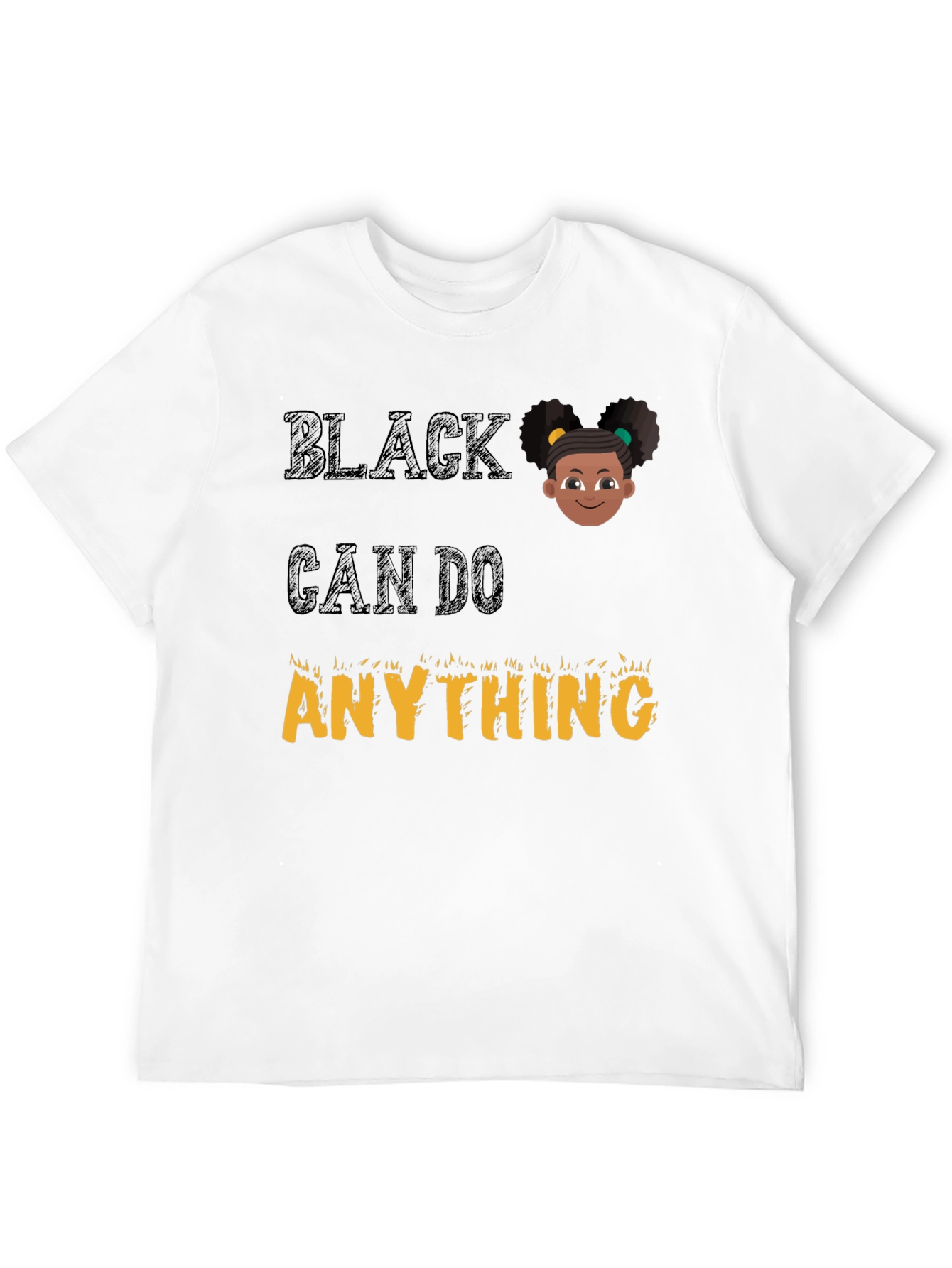 Black Can Do Anything Graphic Tee