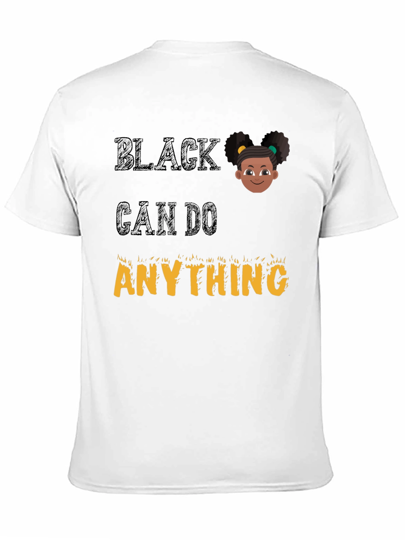Black Can Do Anything Graphic Tee