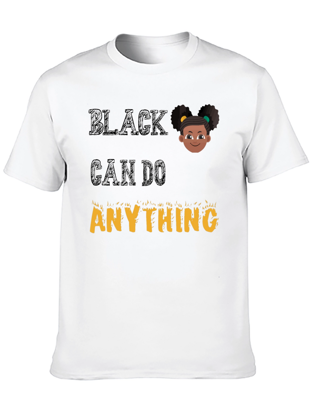 Black Can Do Anything Graphic Tee
