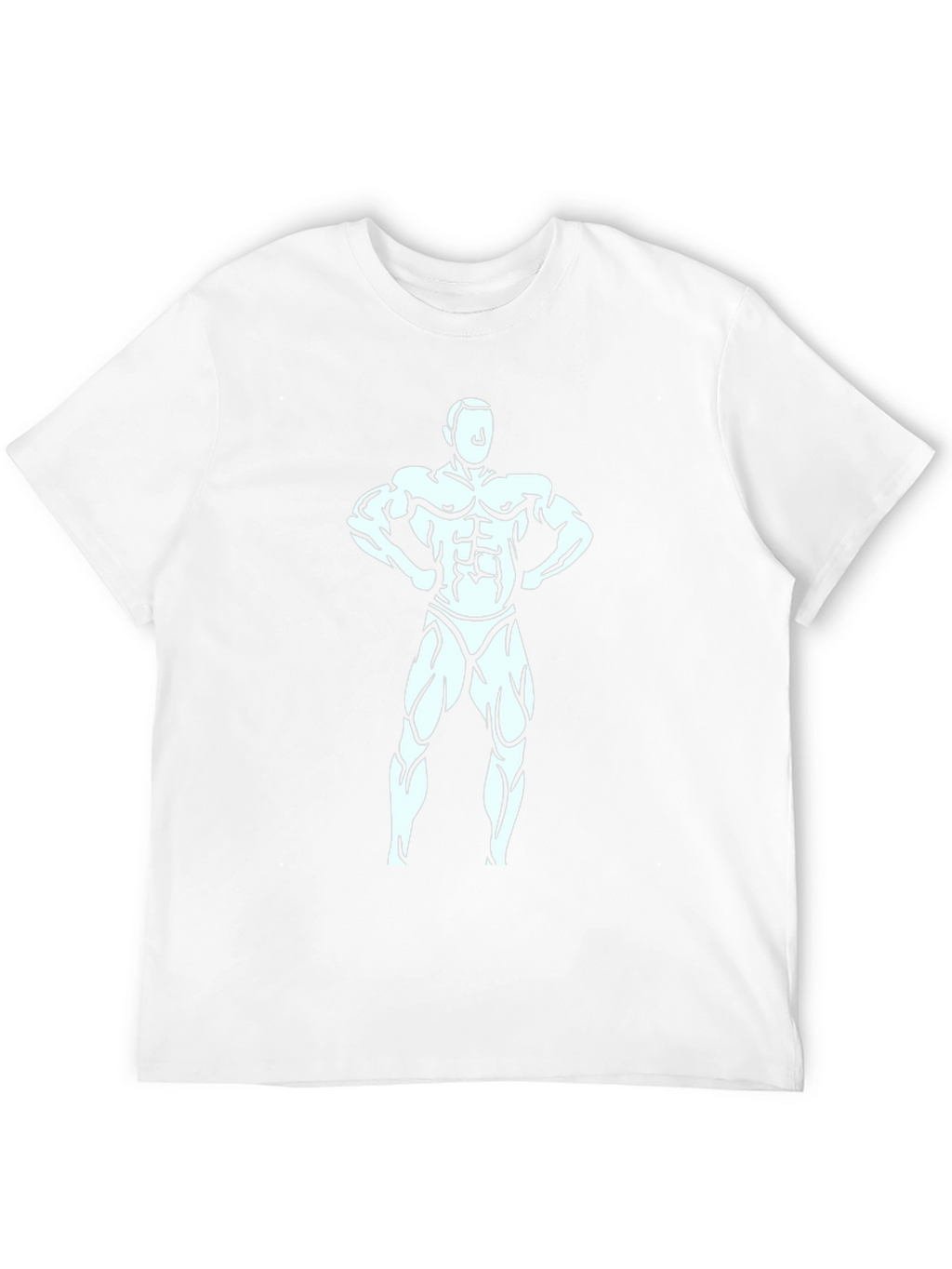 Black Bodybuilder Graphic T-Shirt