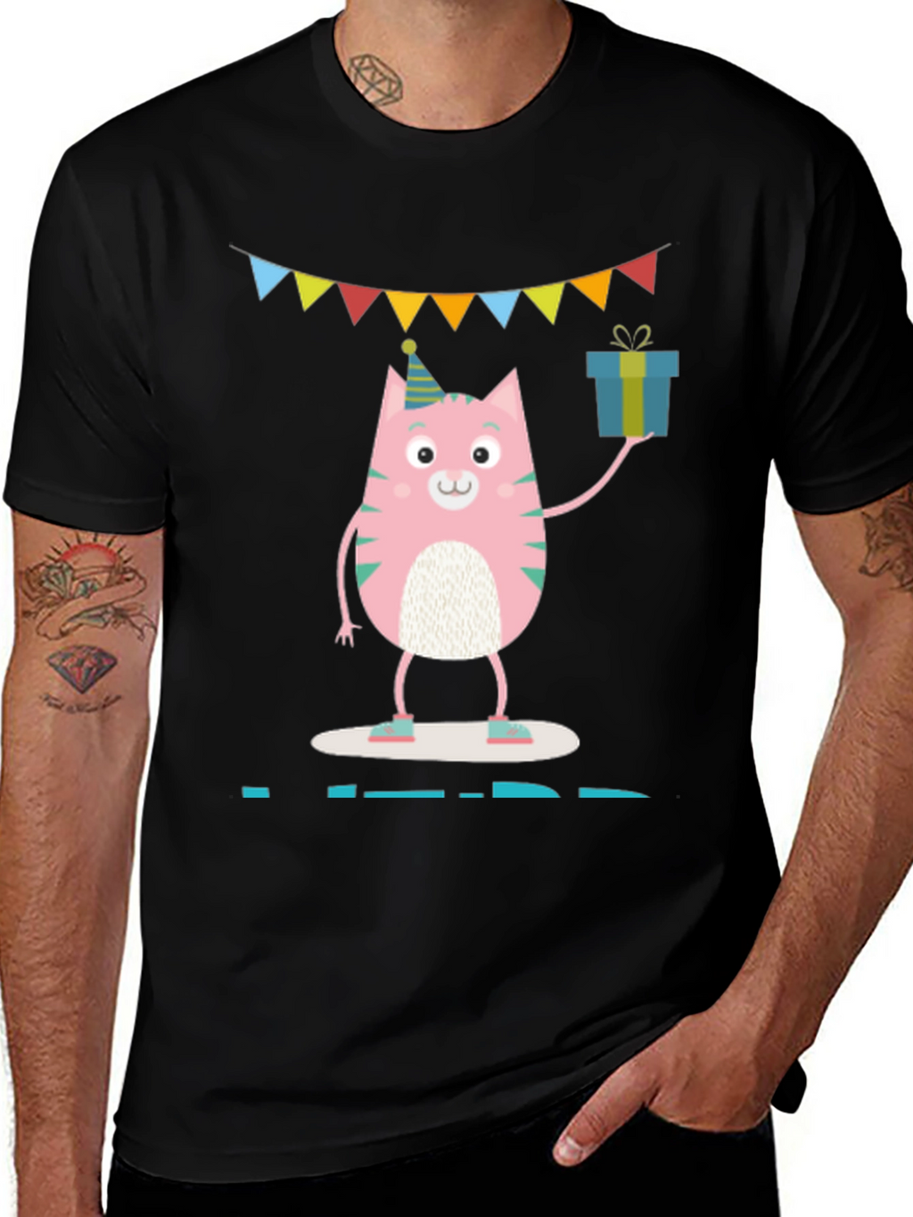 Birthday Cat T-Shirt