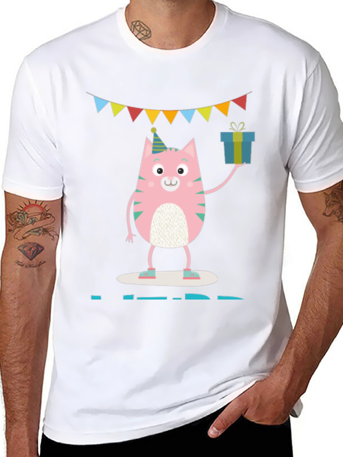 Birthday Cat T-Shirt