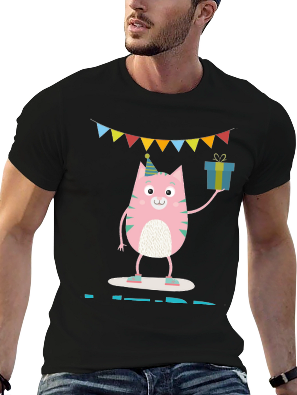 Birthday Cat T-Shirt