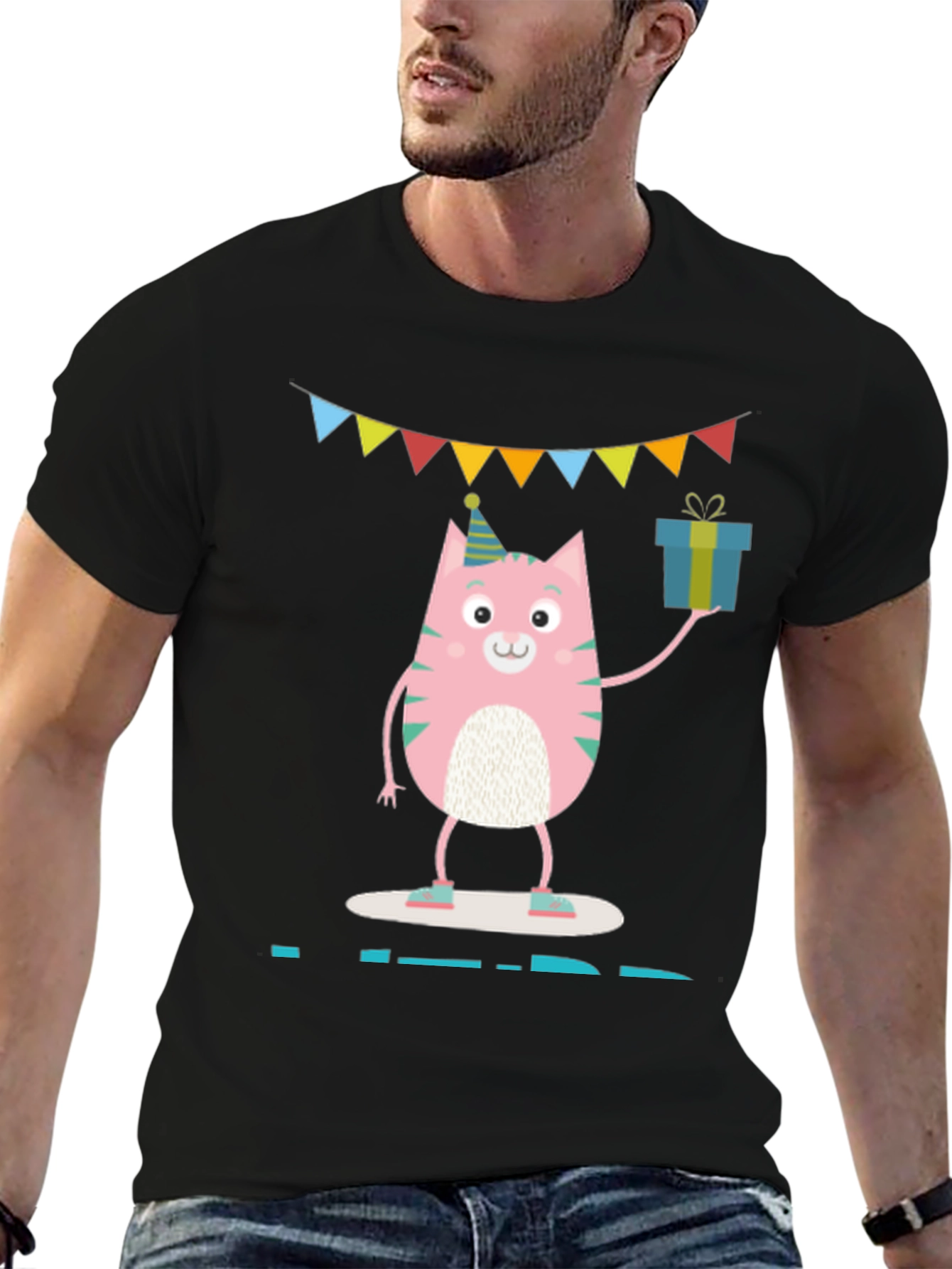 Birthday Cat T-Shirt