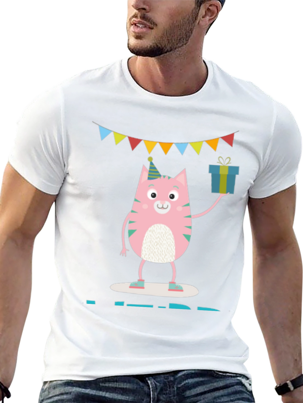 Birthday Cat T-Shirt