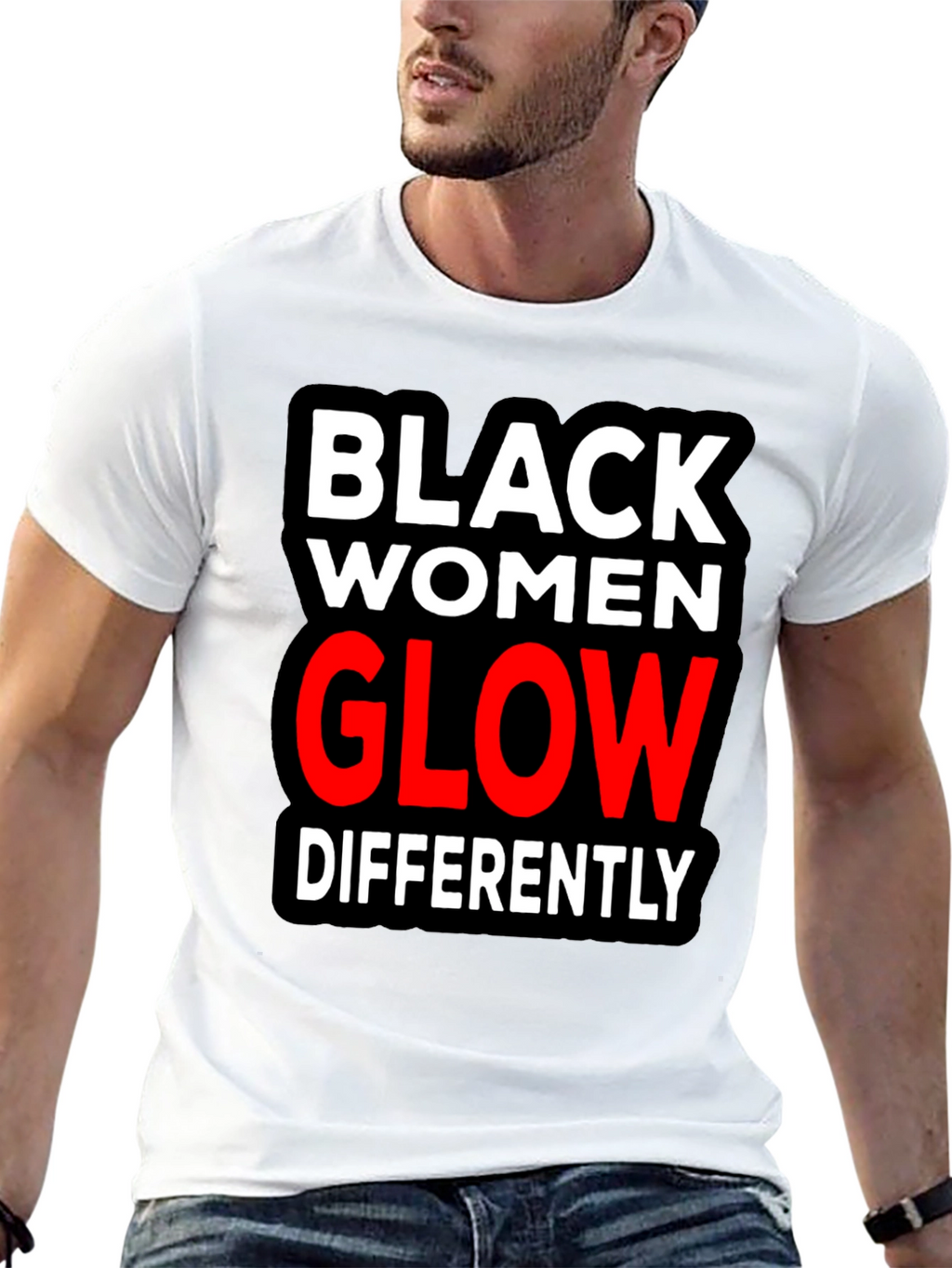 Black Women Glow Differently T-Shirt