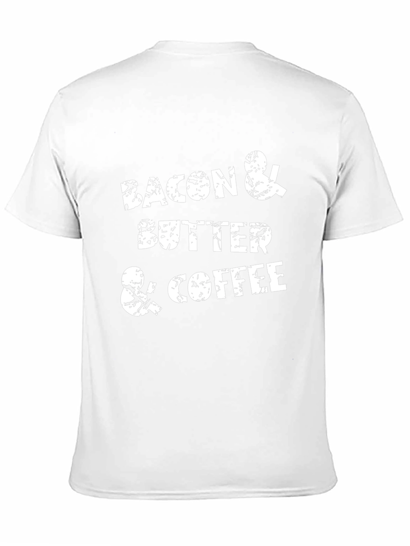 Bacon Butter & Coffee Graphic T-Shirt
