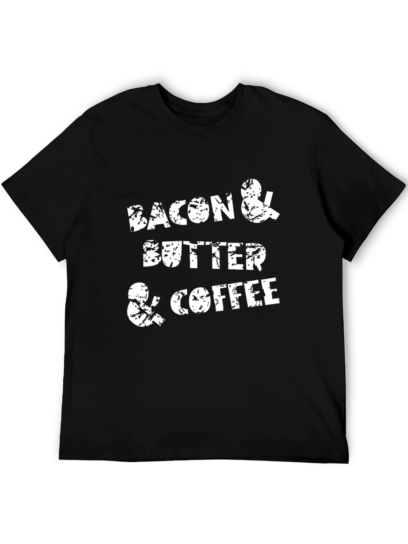 Bacon Butter & Coffee Graphic T-Shirt
