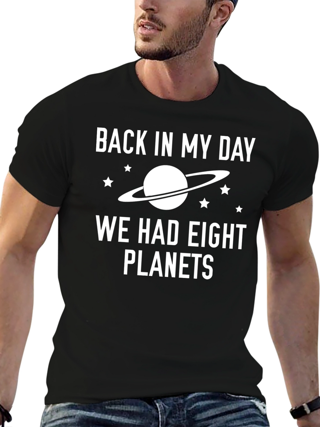 Back in My Day Eight Planets T-Shirt