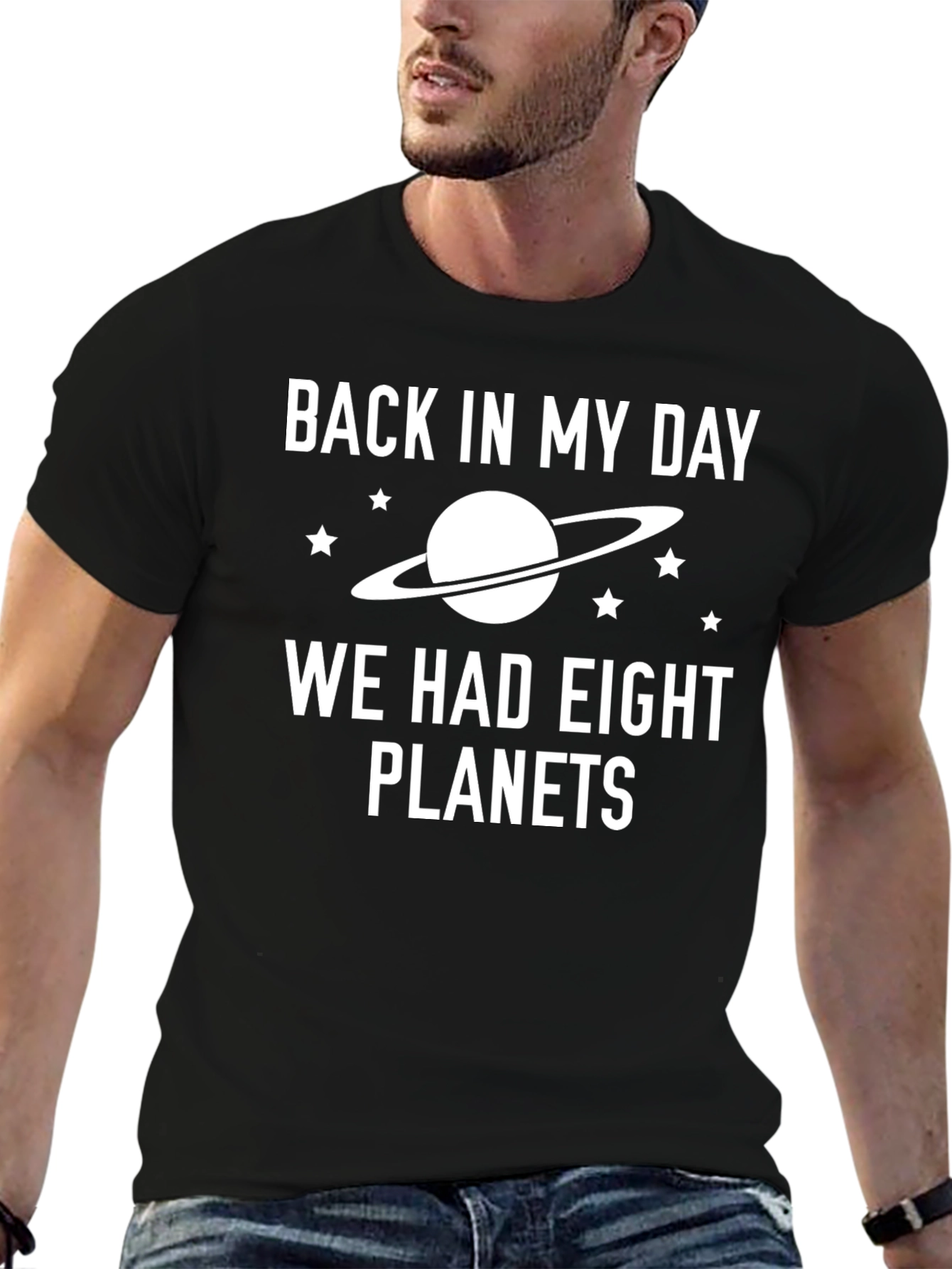 Back in My Day Eight Planets T-Shirt