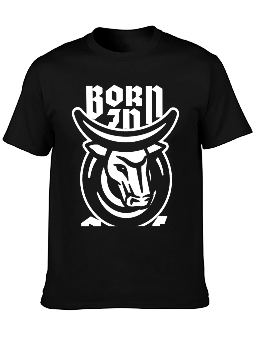 Born Under Taurus Zodiac Bull T-Shirt
