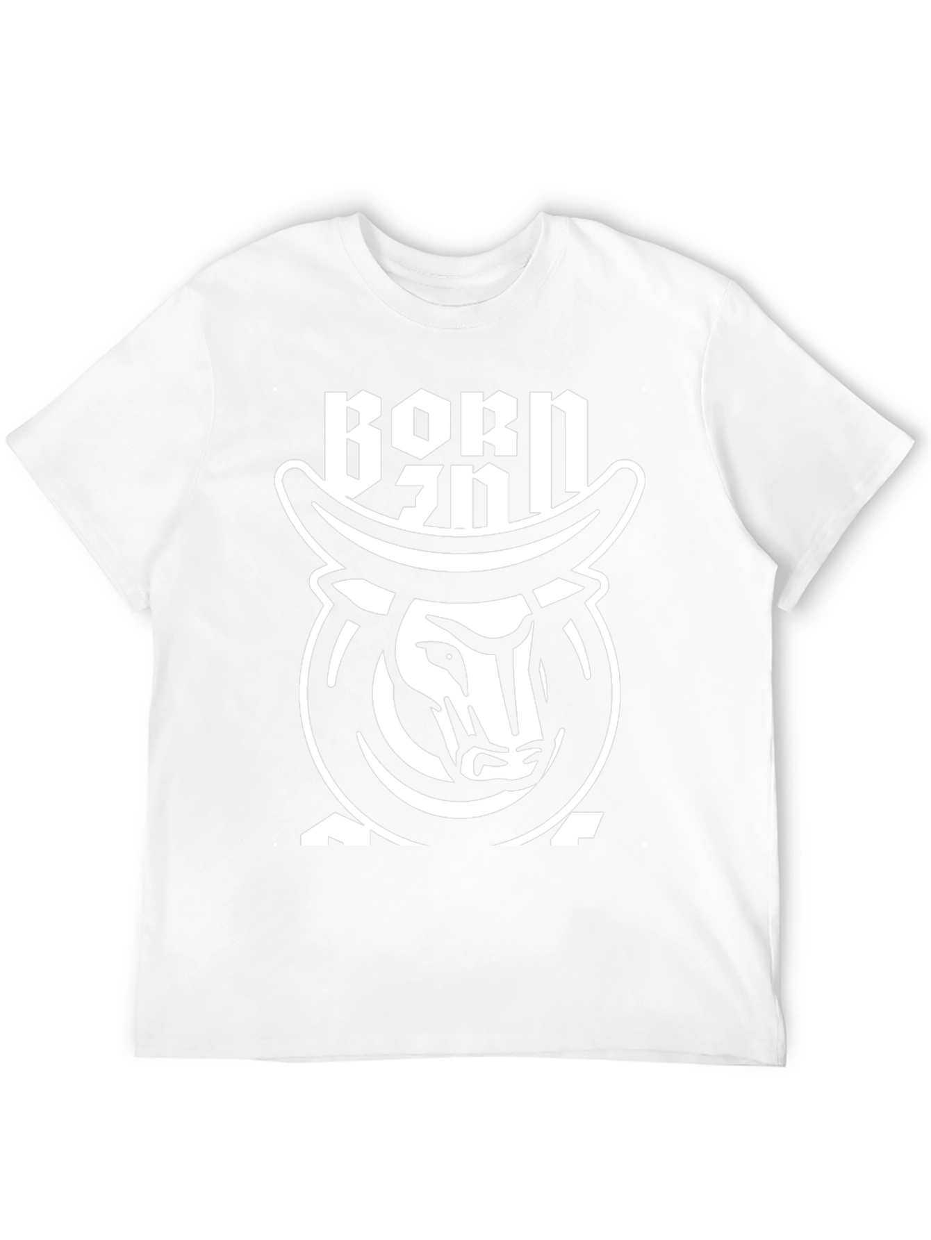 Born Under Taurus Zodiac Bull T-Shirt