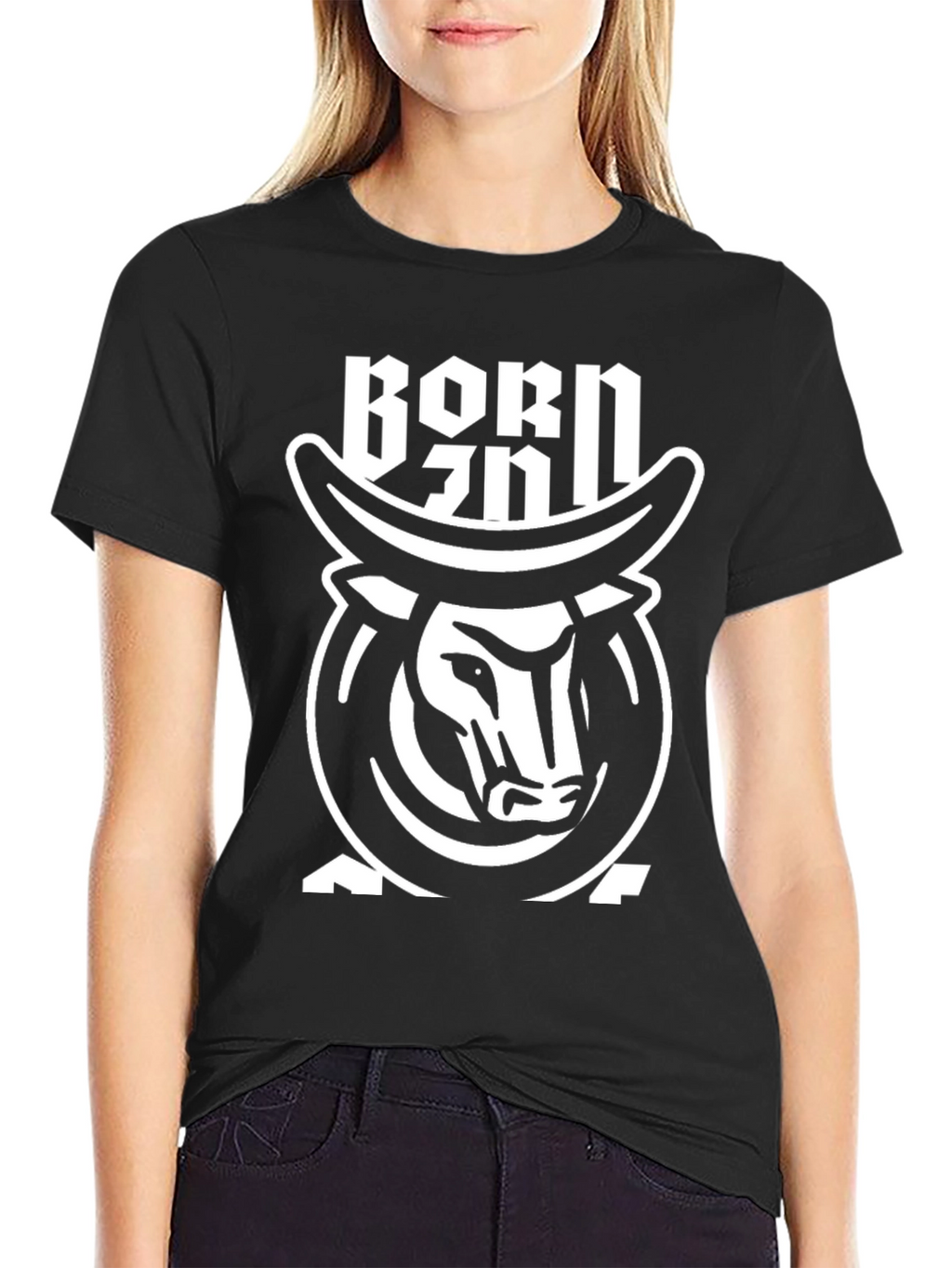 Born Under Taurus Zodiac Bull T-Shirt