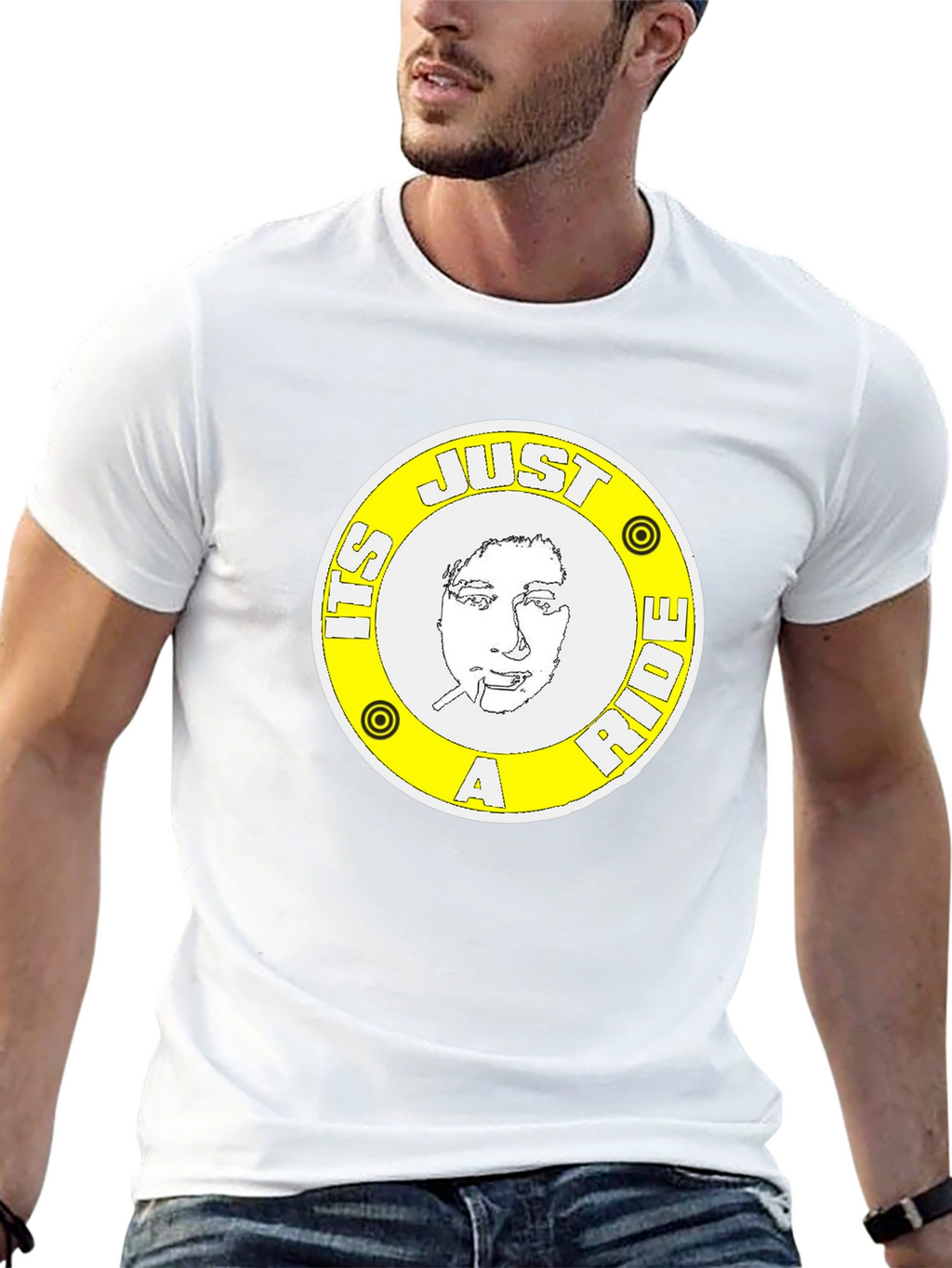 Bill Hicks Just A Ride Black T-Shirt
