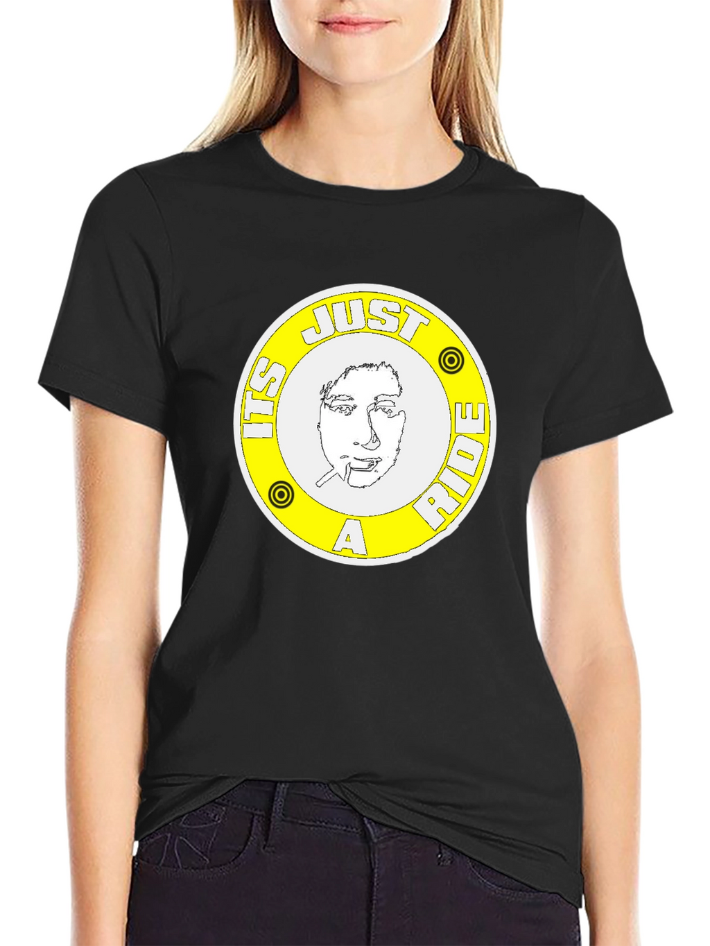 Bill Hicks Just A Ride Black T-Shirt