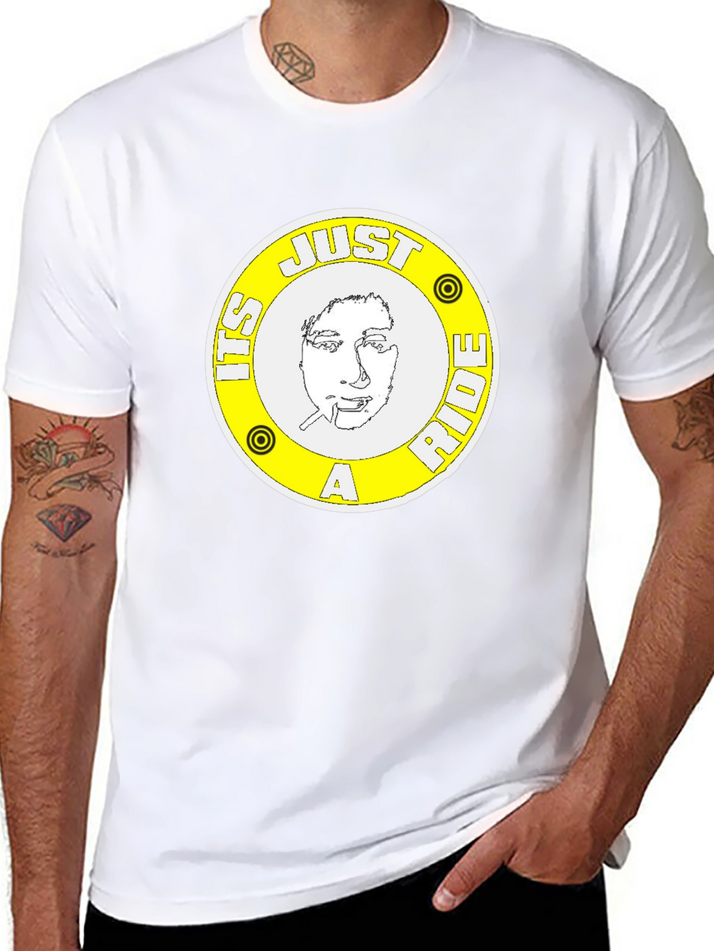 Bill Hicks Just A Ride Black T-Shirt