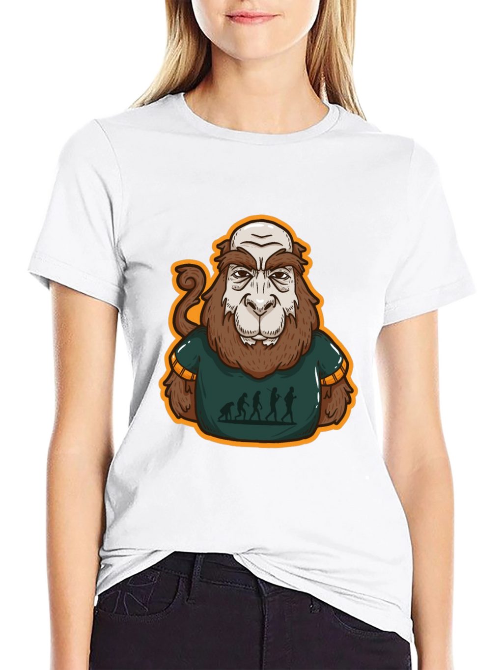 Bigfoot Evolution T-Shirt - Funny Sasquatch Tee