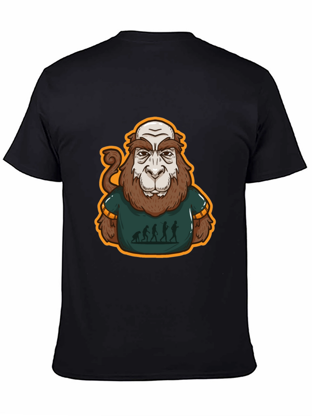 Bigfoot Evolution T-Shirt - Funny Sasquatch Tee