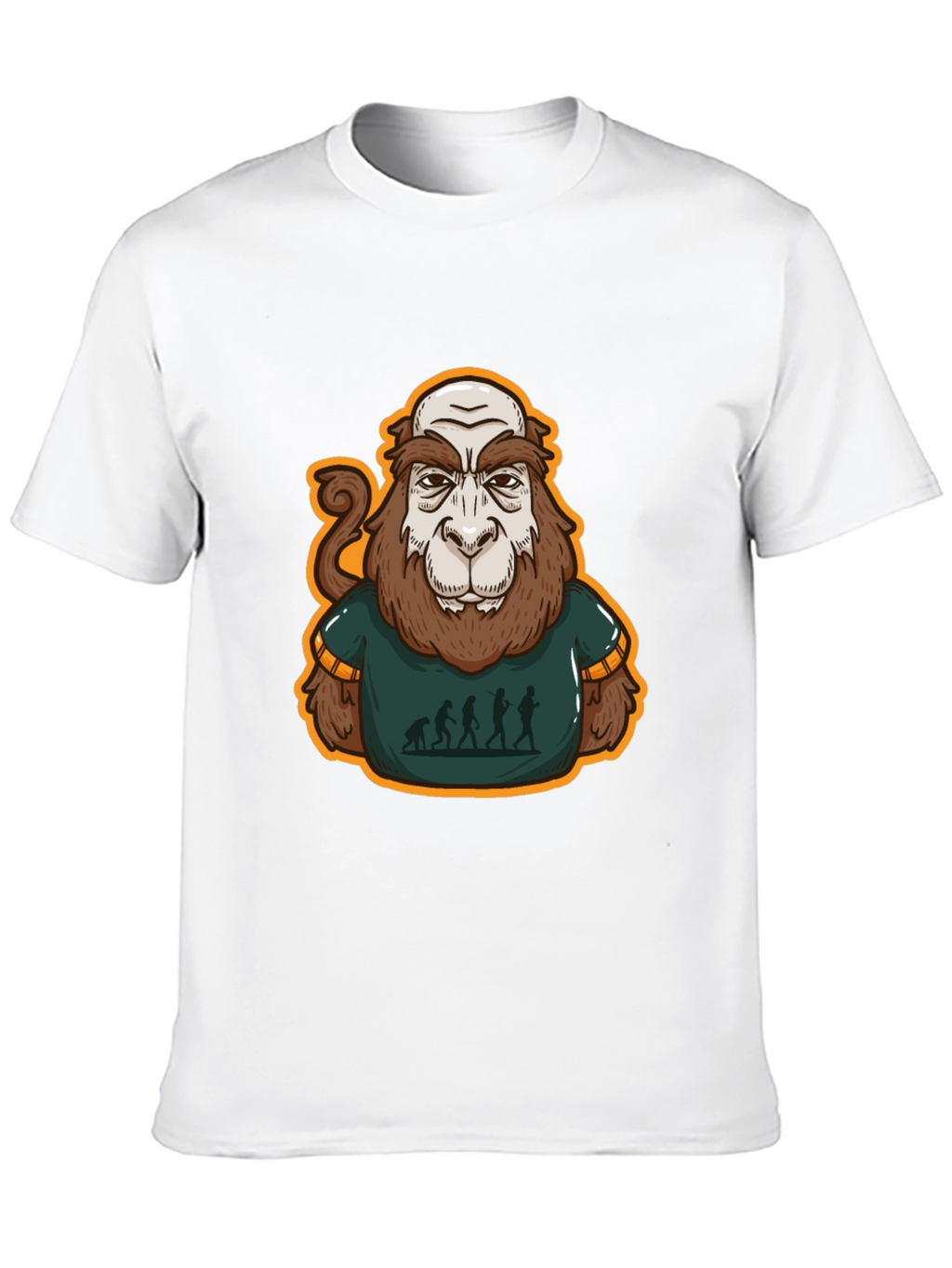 Bigfoot Evolution T-Shirt - Funny Sasquatch Tee