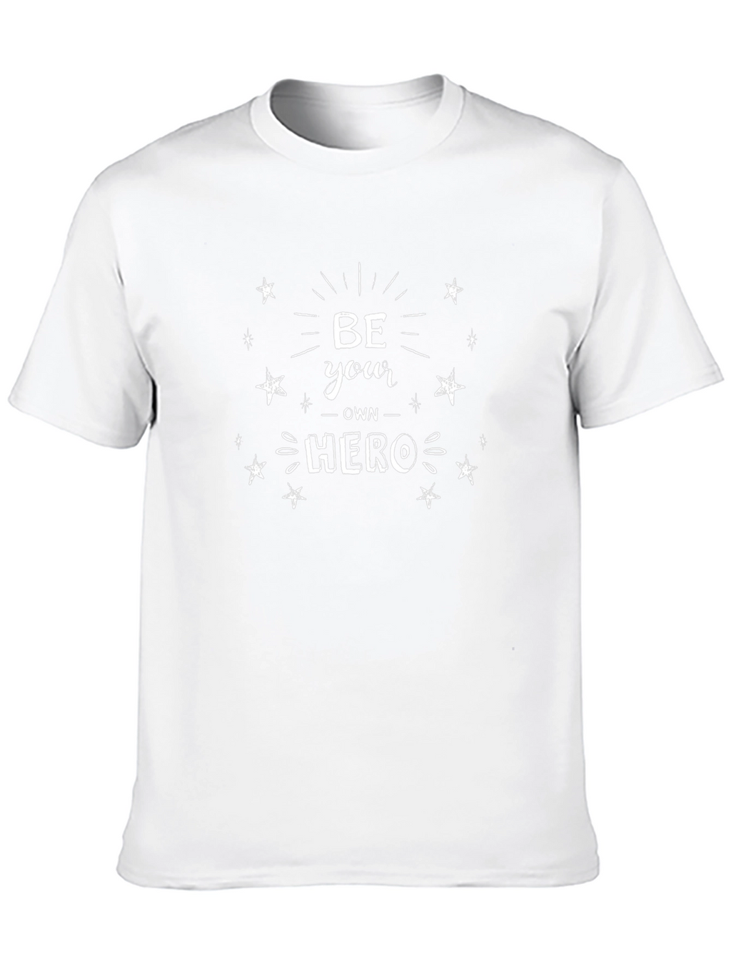 Be Your Own Hero Black T-Shirt