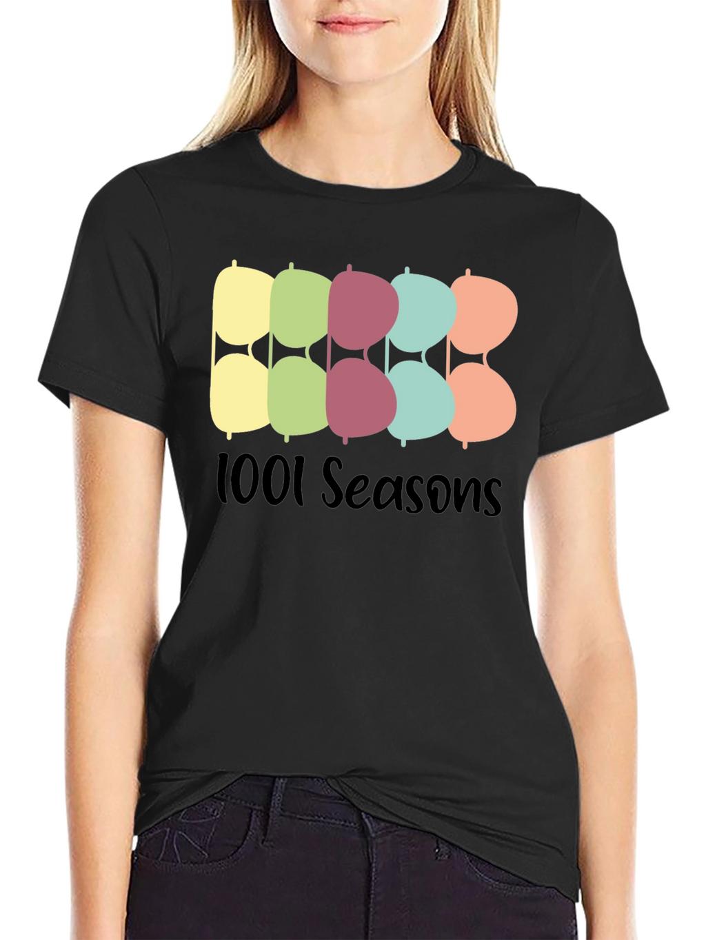 1001 Seasons Graphic Print T-Shirt