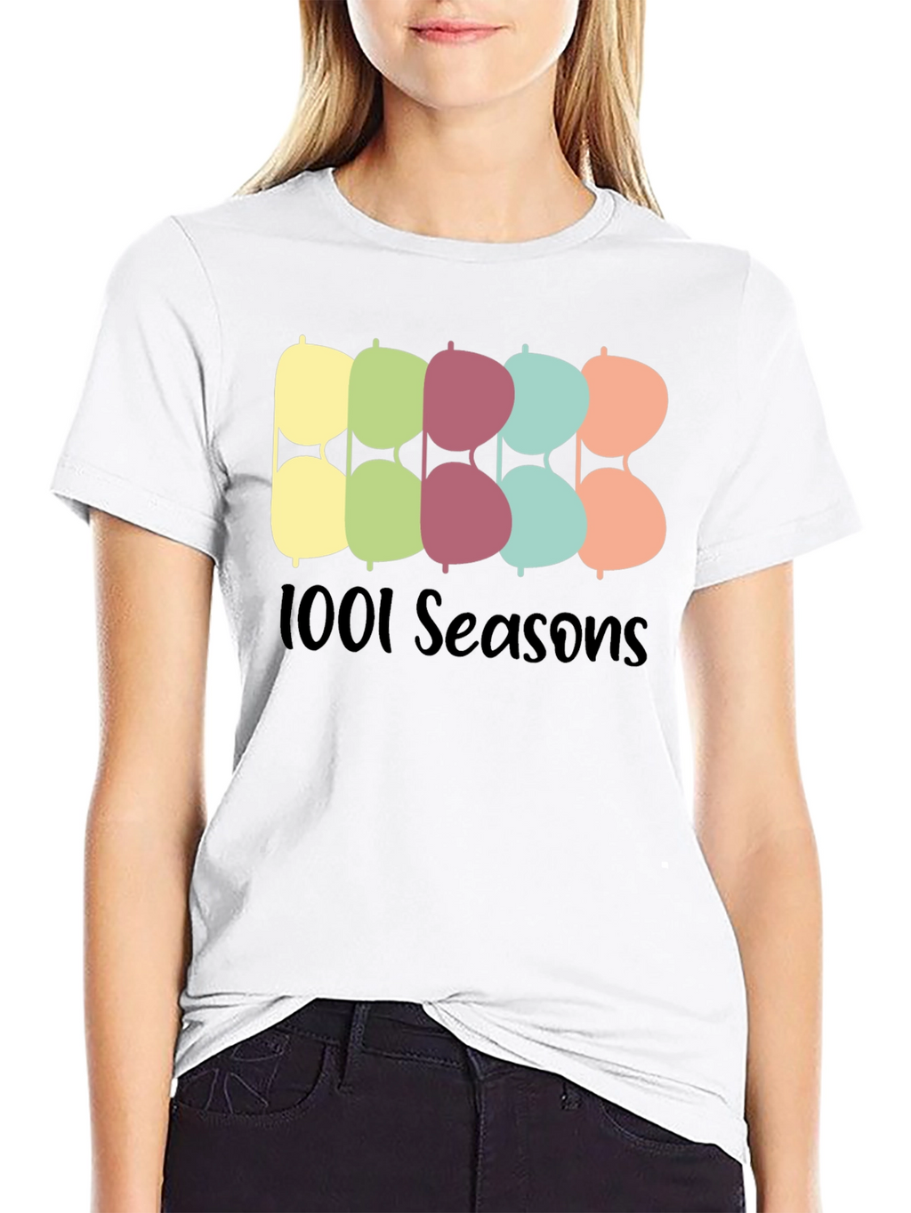 1001 Seasons Graphic Print T-Shirt
