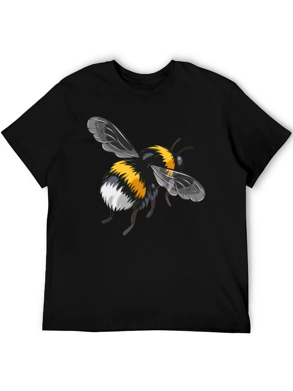 Bumble Bee Graphic Black T-Shirt