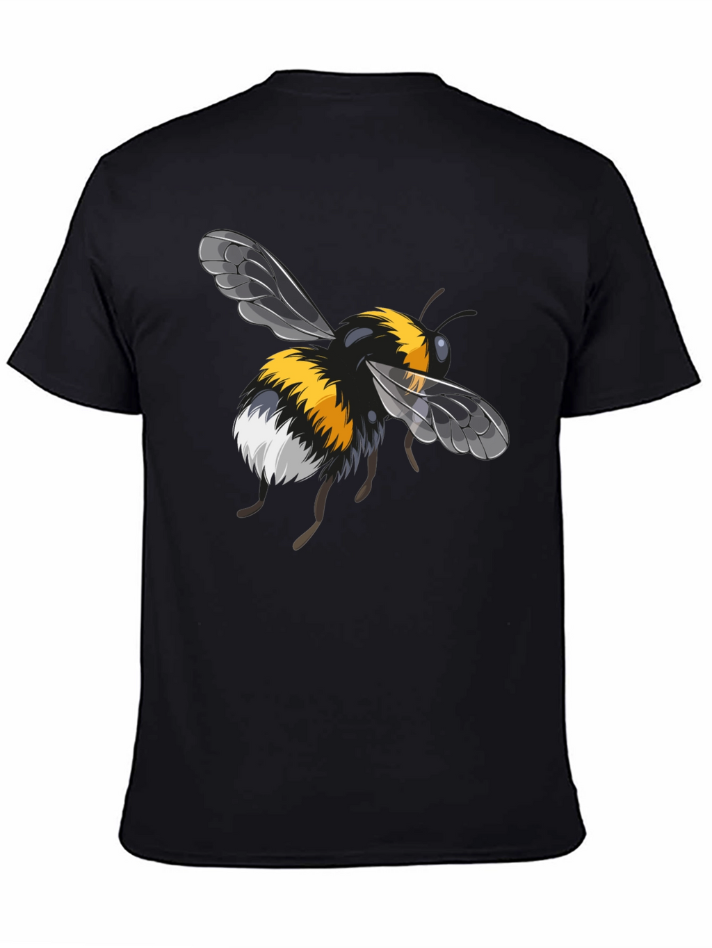 Bumble Bee Graphic Black T-Shirt