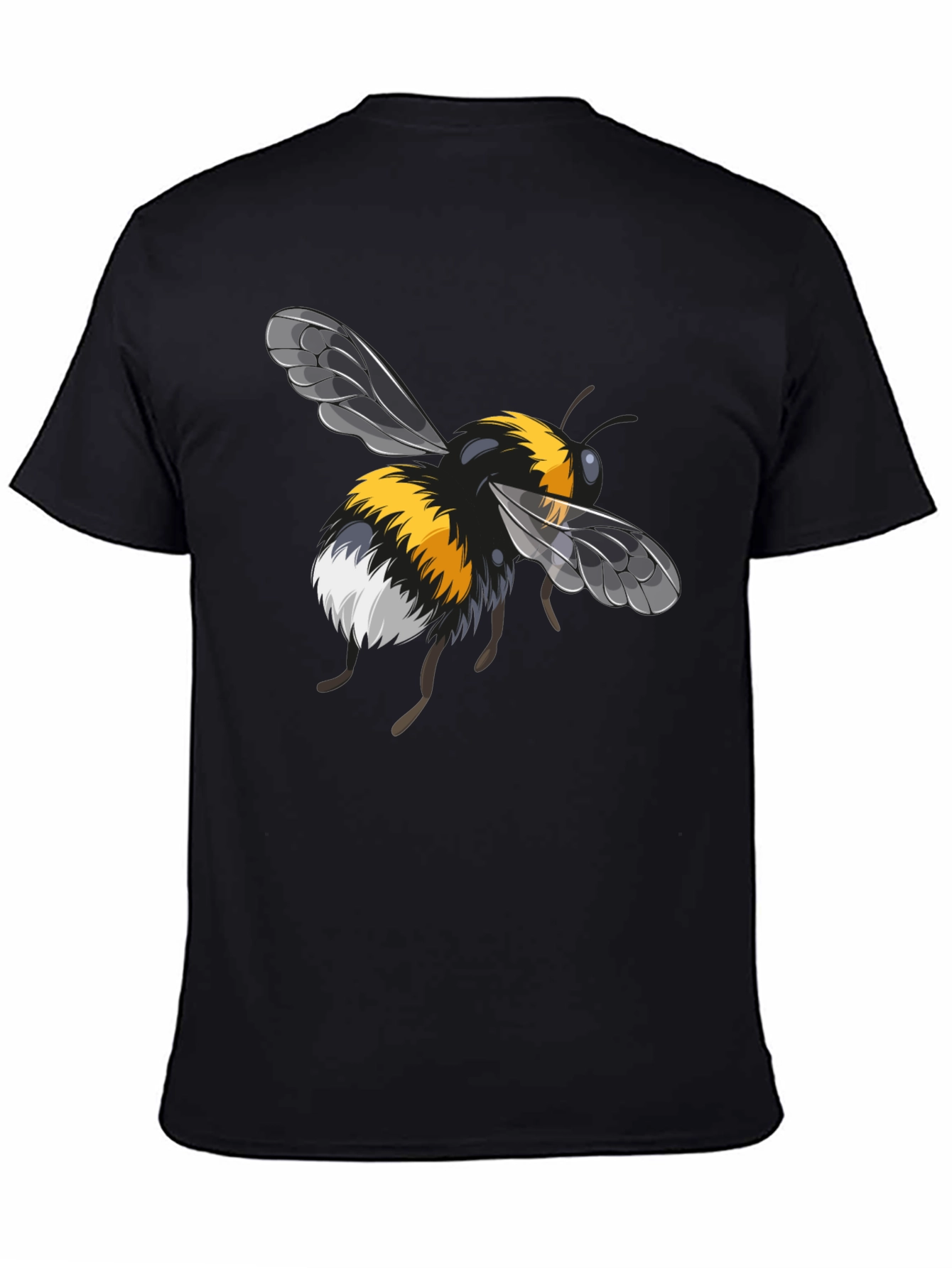 Bumble Bee Graphic Black T-Shirt