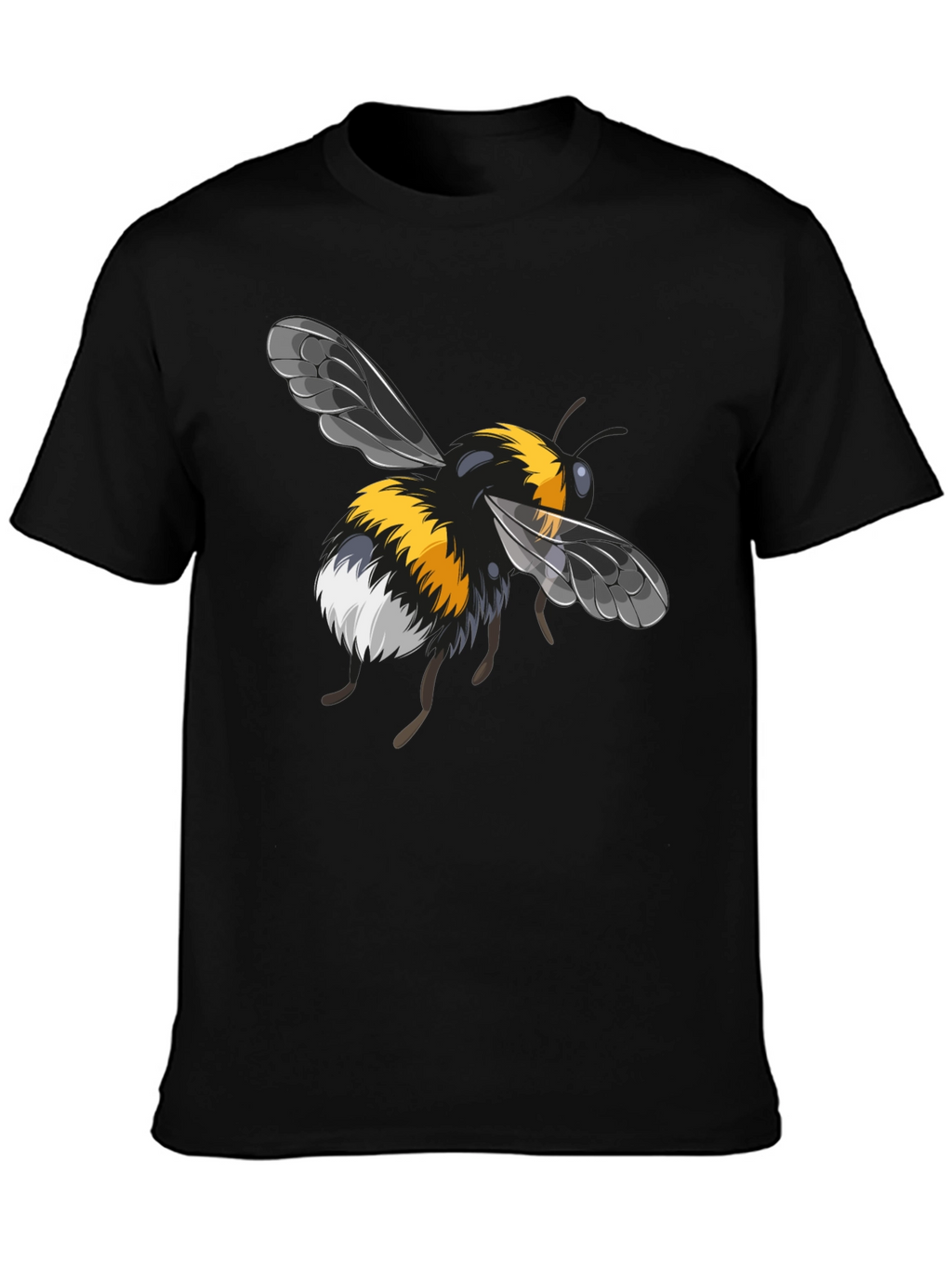 Bumble Bee Graphic Black T-Shirt