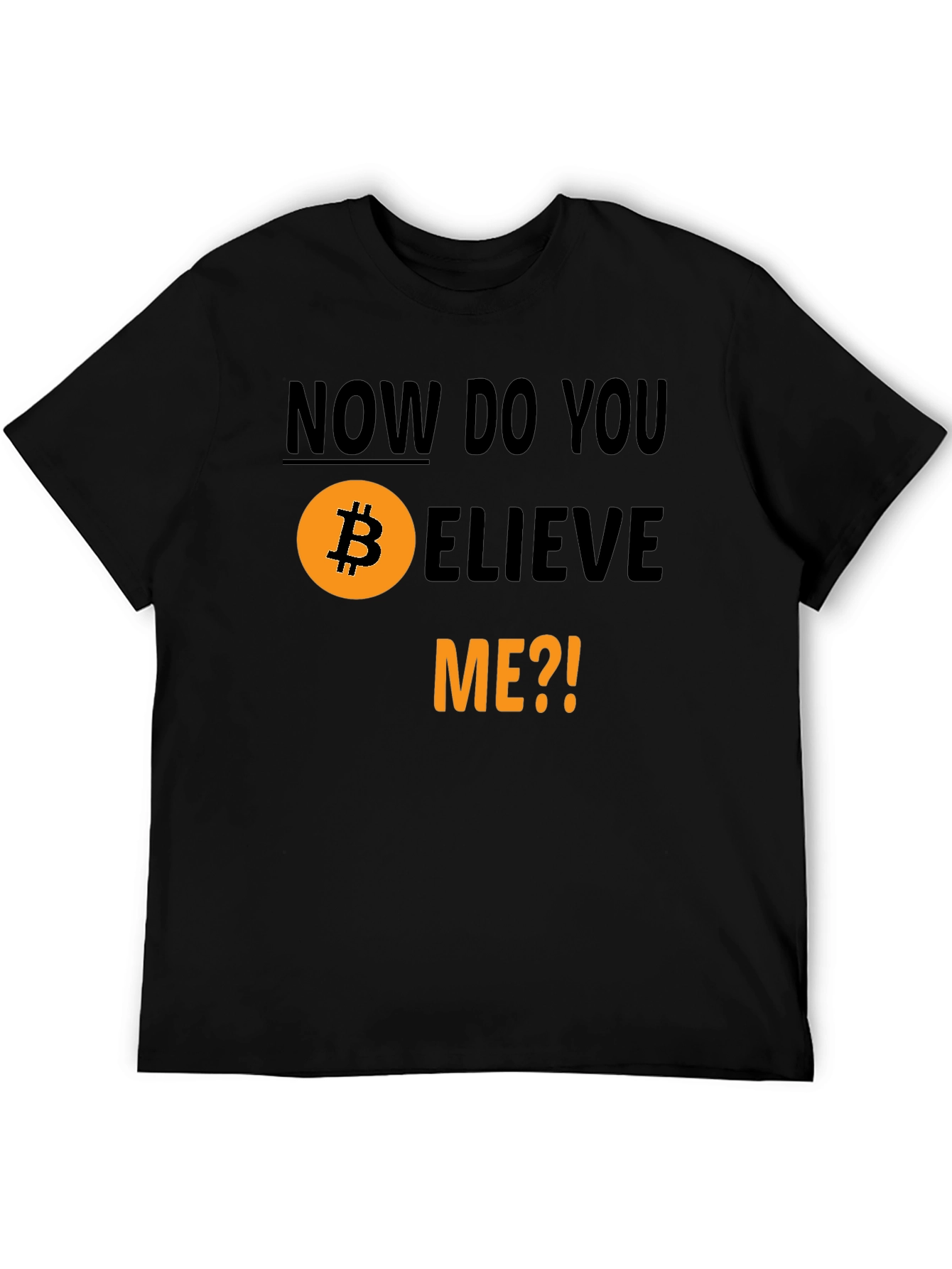 Bitcoin Believer T-Shirt - Crypto HODL Tee