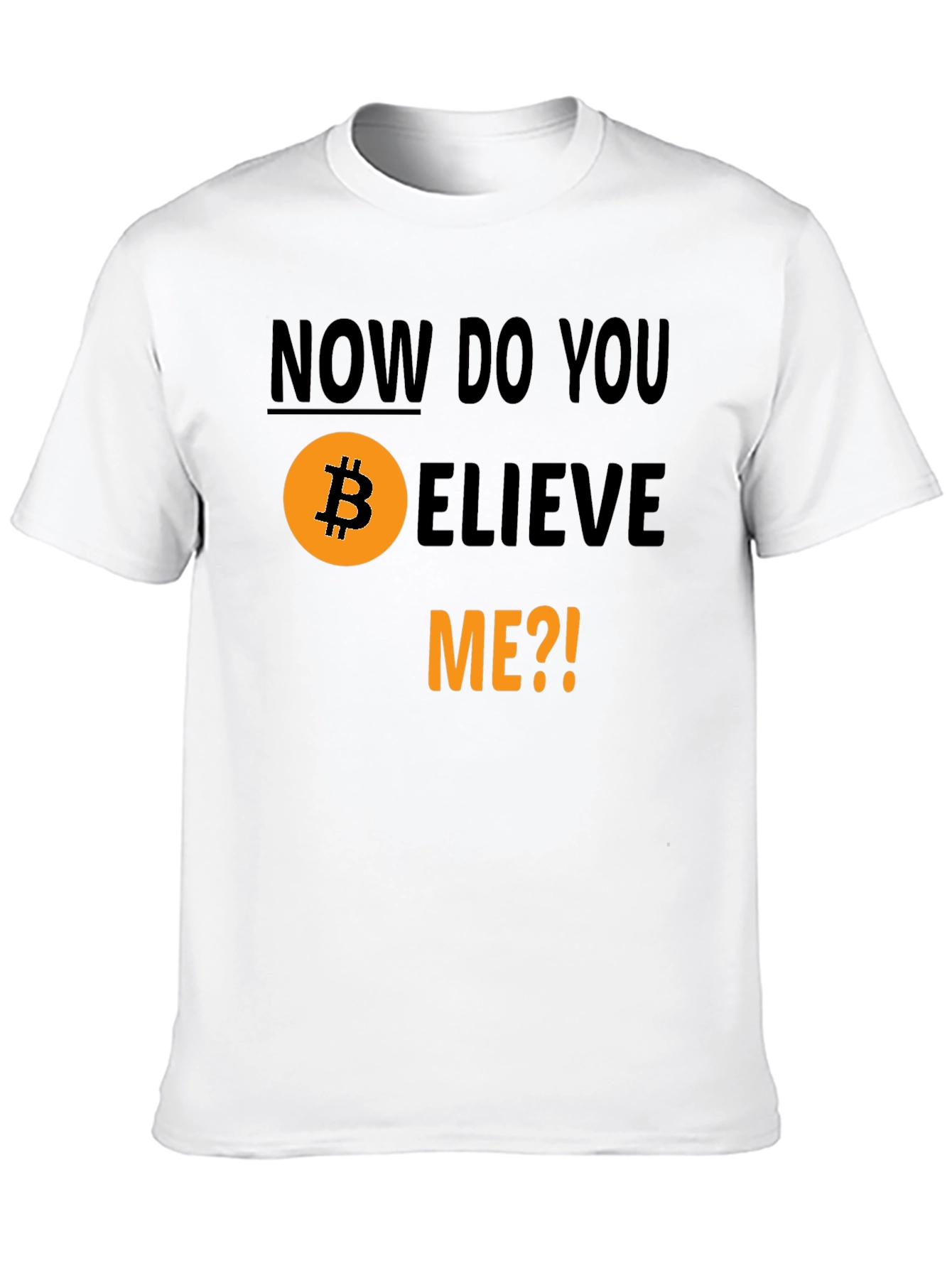 Bitcoin Believer T-Shirt - Crypto HODL Tee