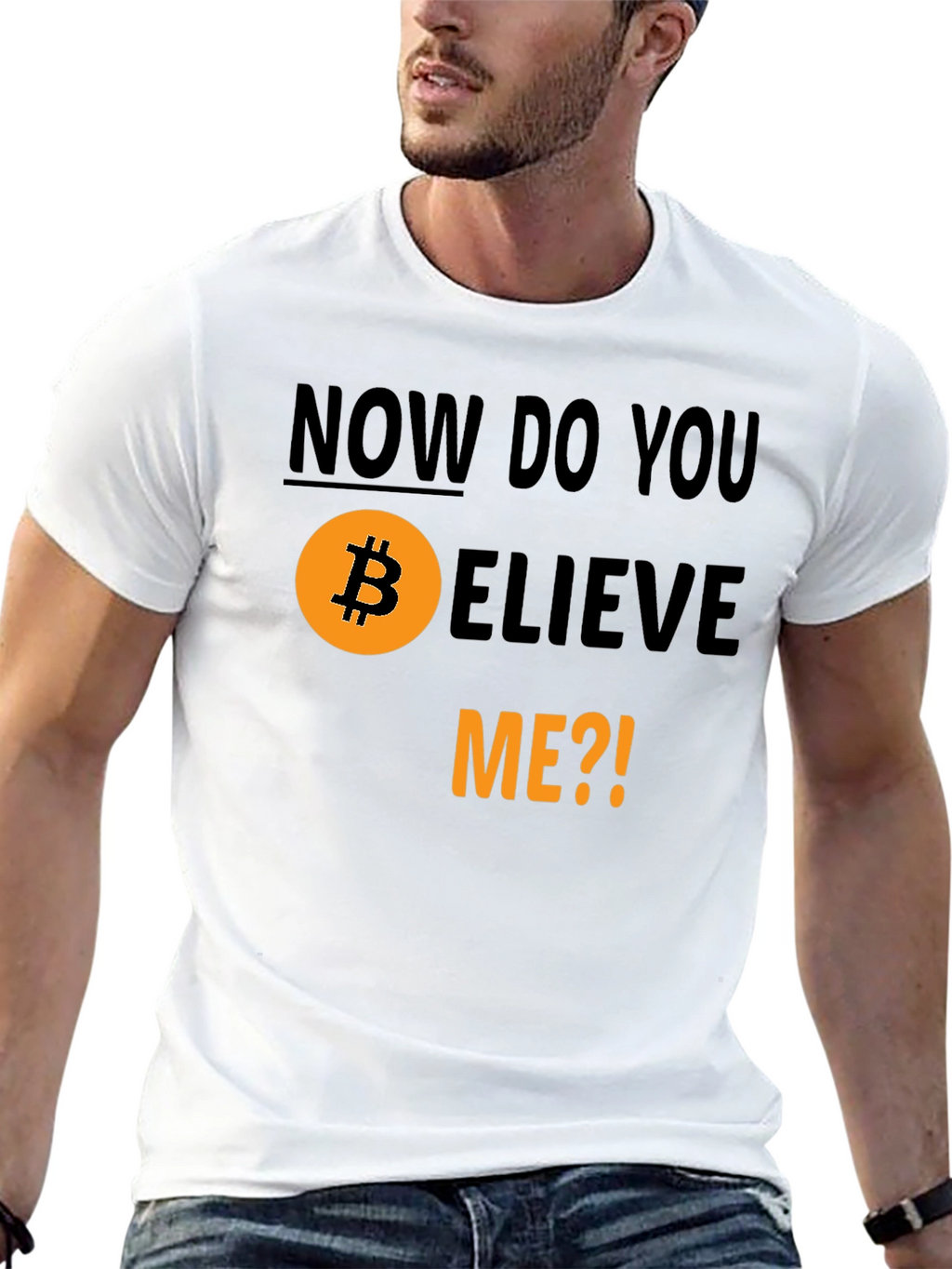 Bitcoin Believer T-Shirt - Crypto HODL Tee