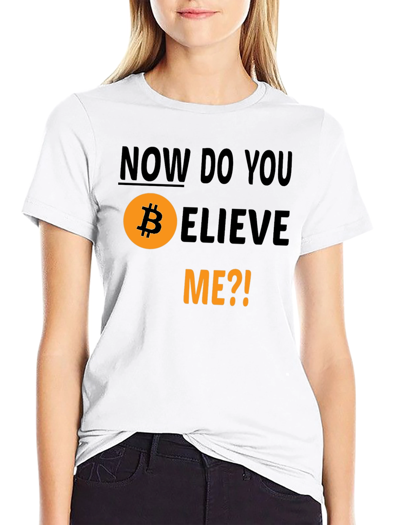 Bitcoin Believer T-Shirt - Crypto HODL Tee