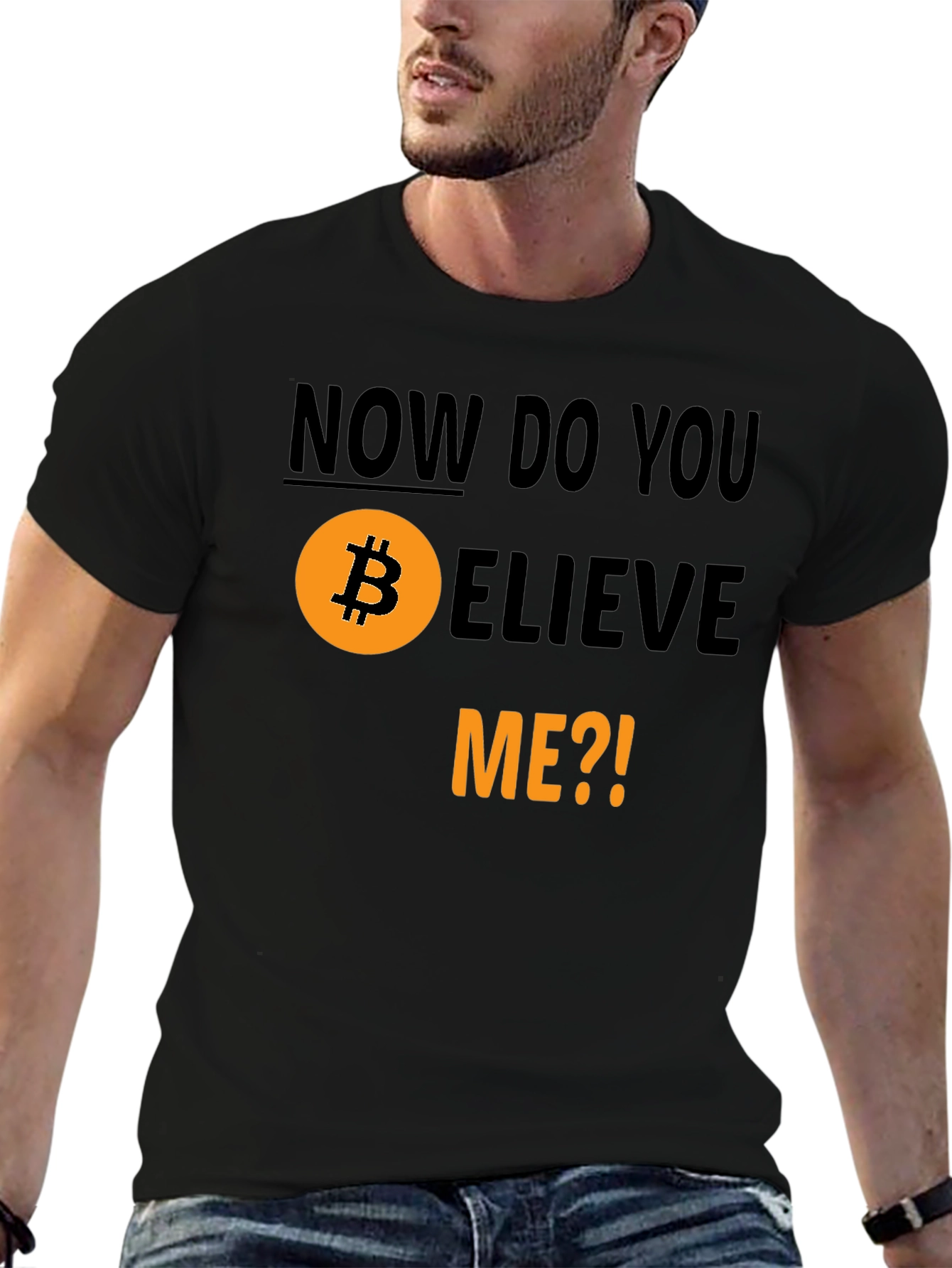 Bitcoin Believer T-Shirt - Crypto HODL Tee