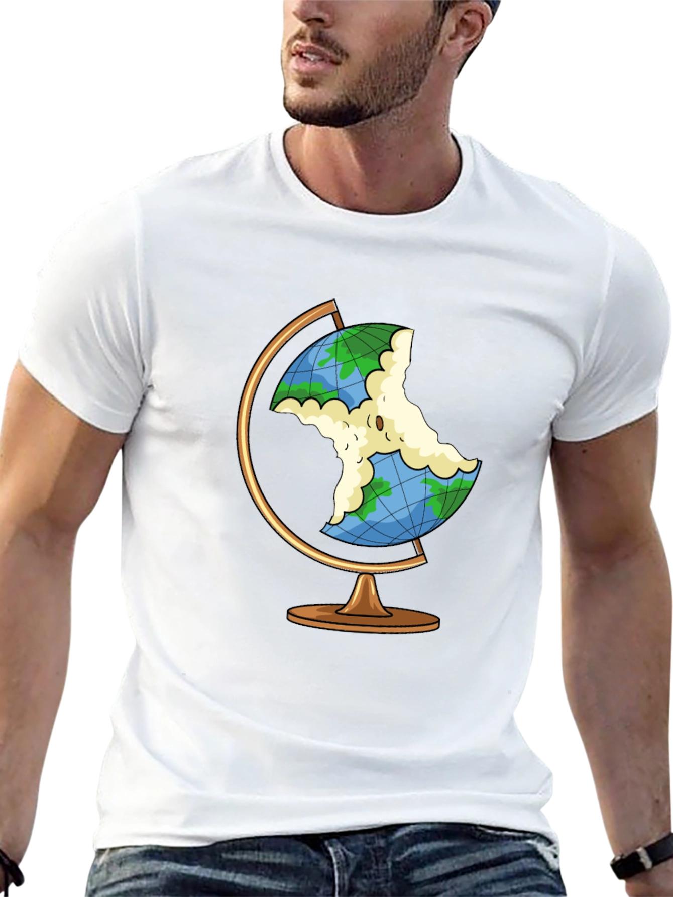 Bitten Globe Tee - Earth Day Apparel