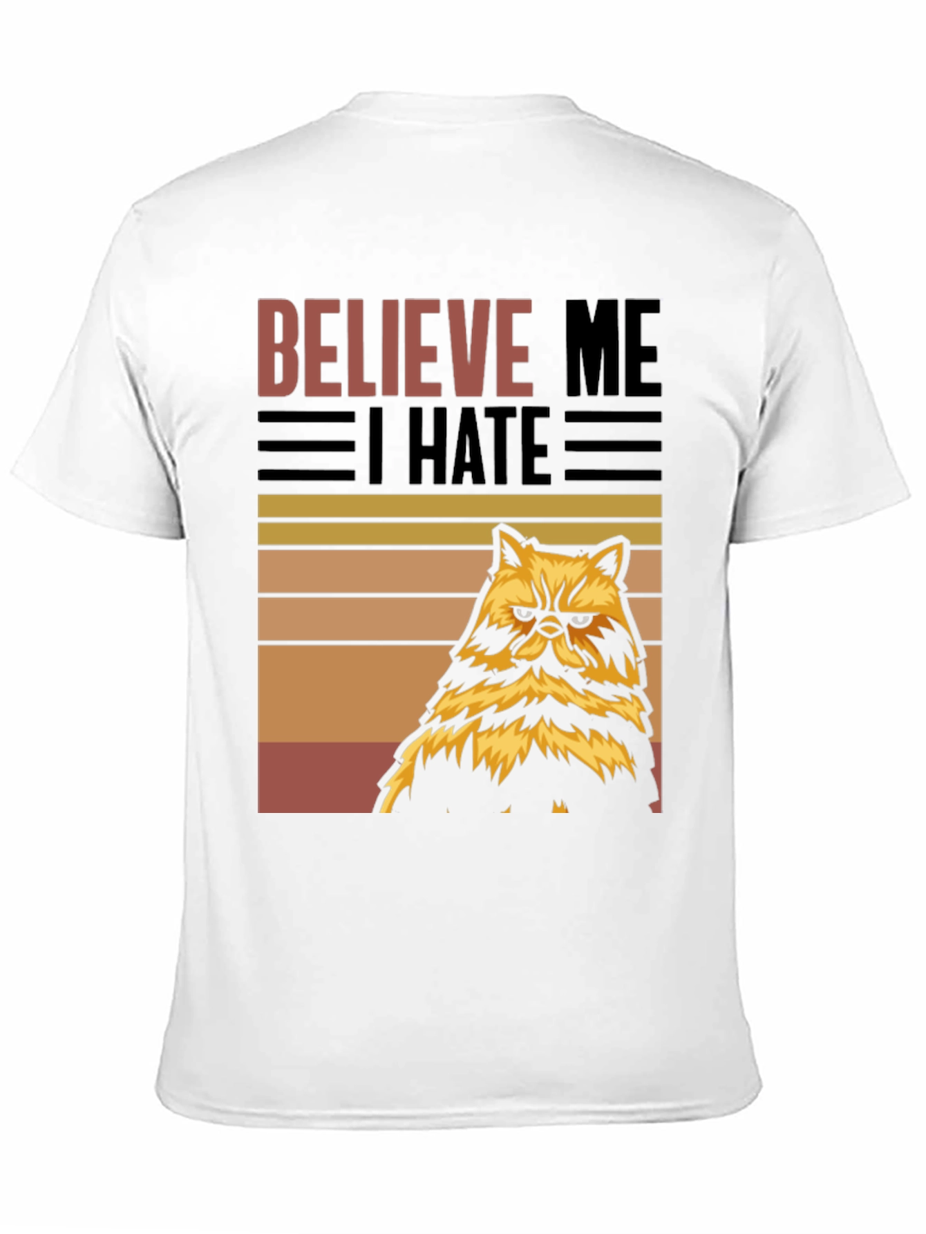 Believe Me I Hate Grumpy Cat T-Shirt