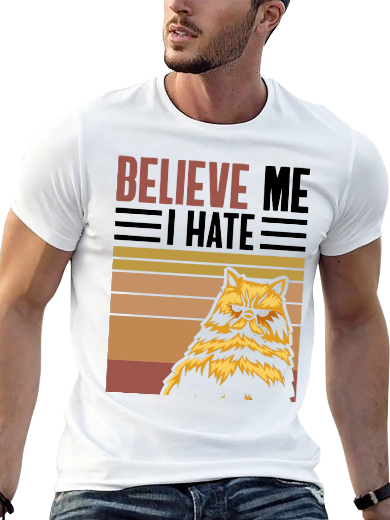 Believe Me I Hate Grumpy Cat T-Shirt