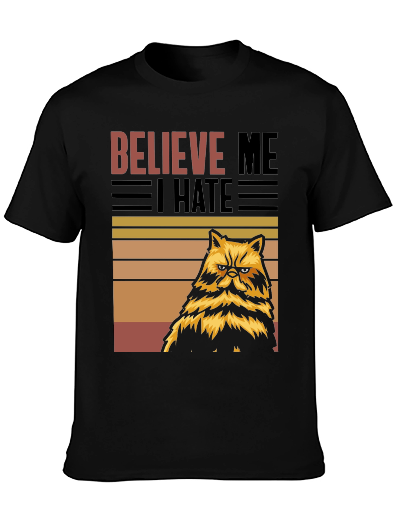 Believe Me I Hate Grumpy Cat T-Shirt