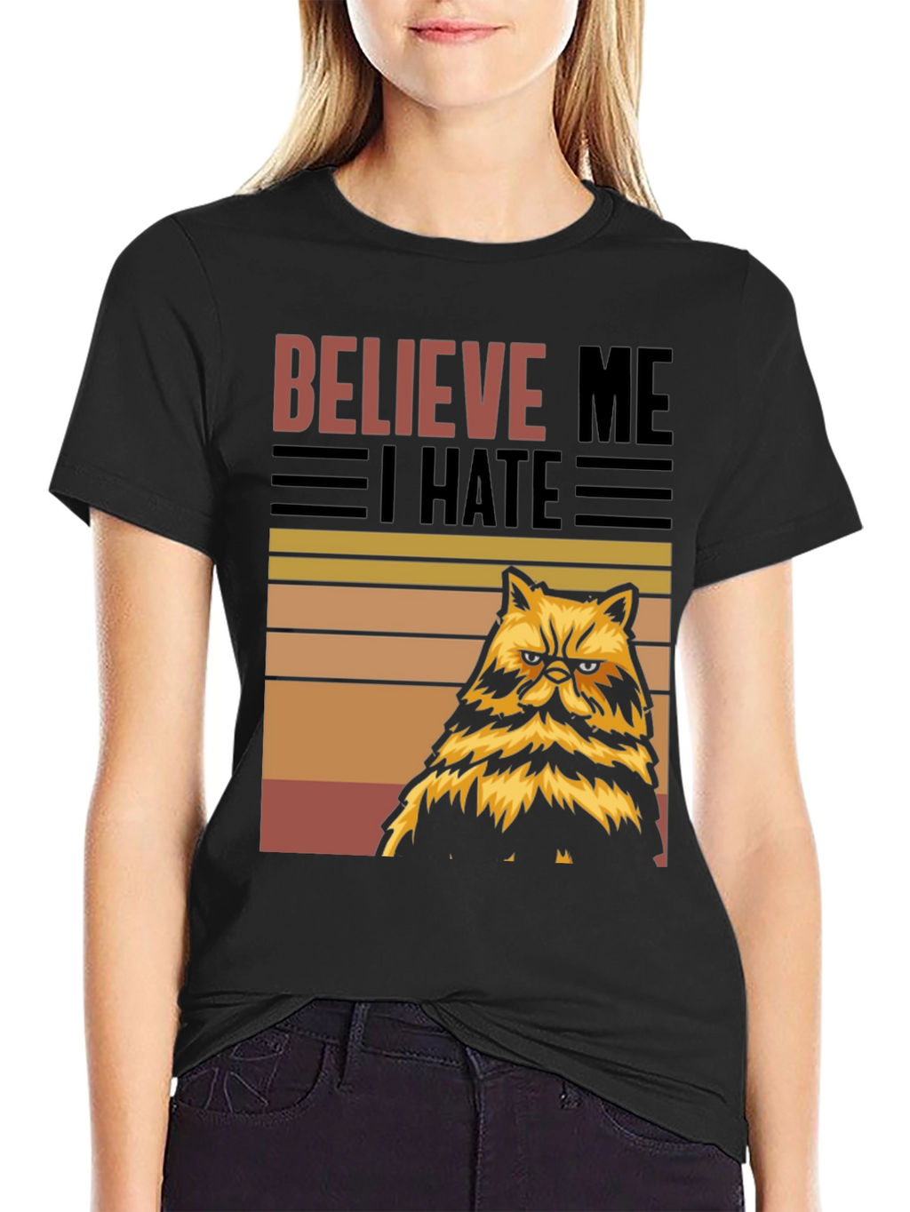 Believe Me I Hate Grumpy Cat T-Shirt