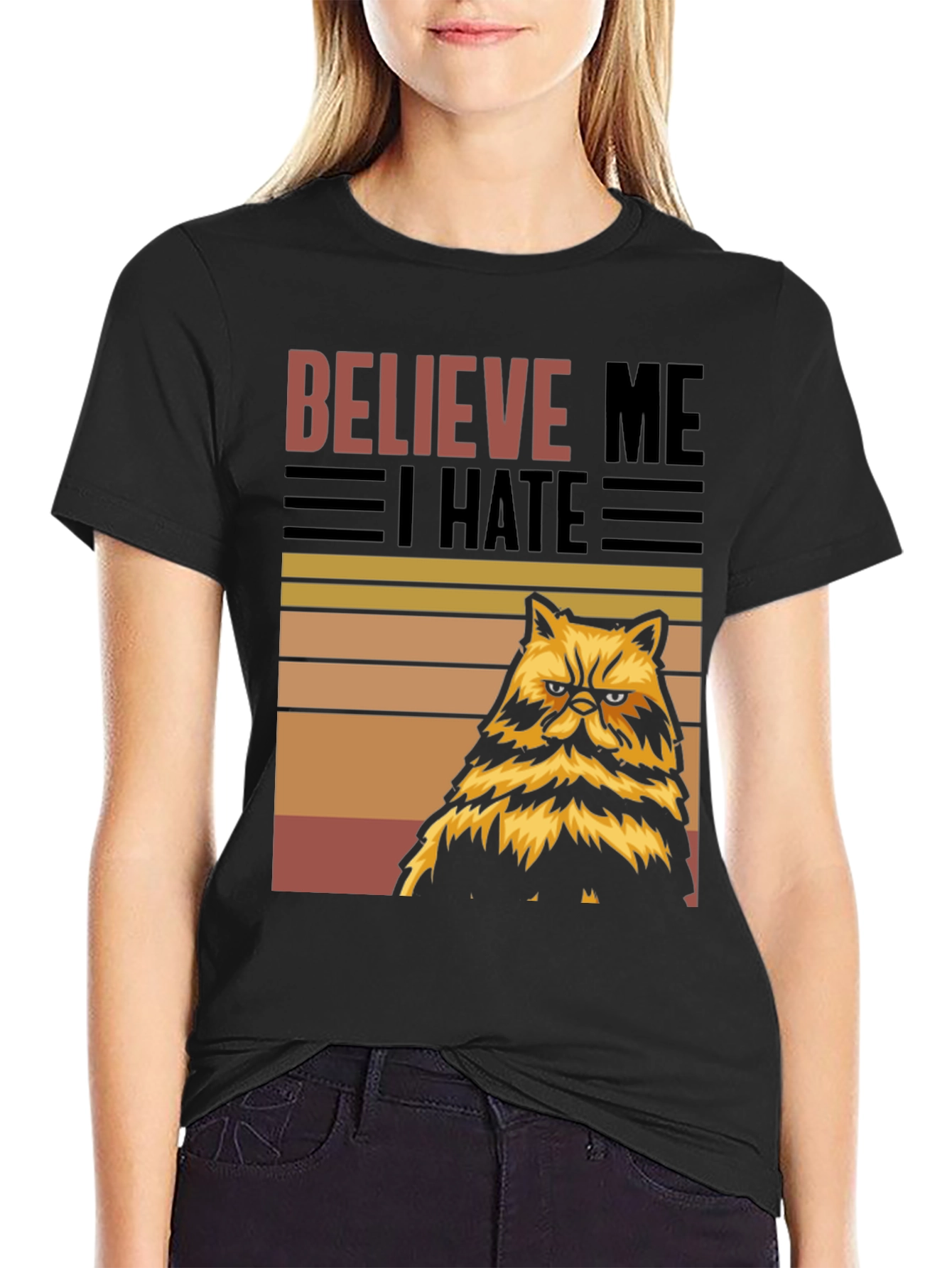 Believe Me I Hate Grumpy Cat T-Shirt