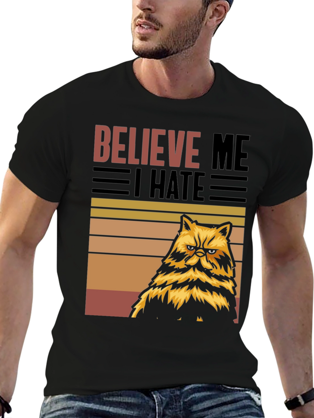 Believe Me I Hate Grumpy Cat T-Shirt