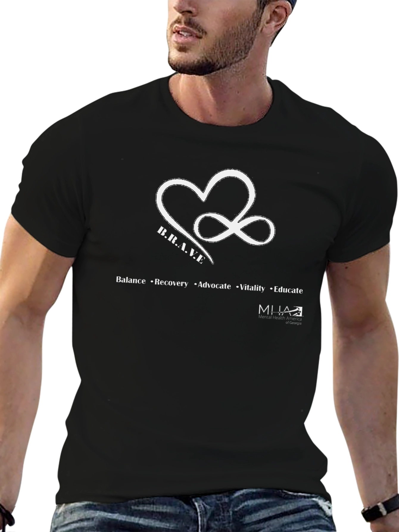 B.R.A.V.E. Mental Health Awareness T-Shirt