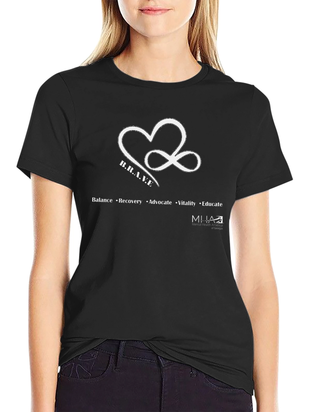 B.R.A.V.E. Mental Health Awareness T-Shirt