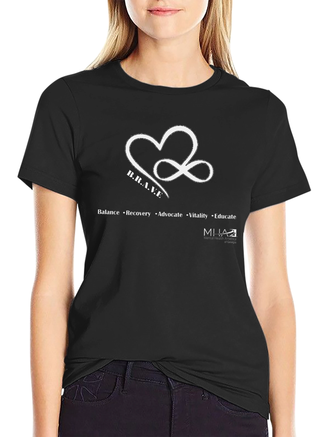 B.R.A.V.E. Mental Health Awareness T-Shirt