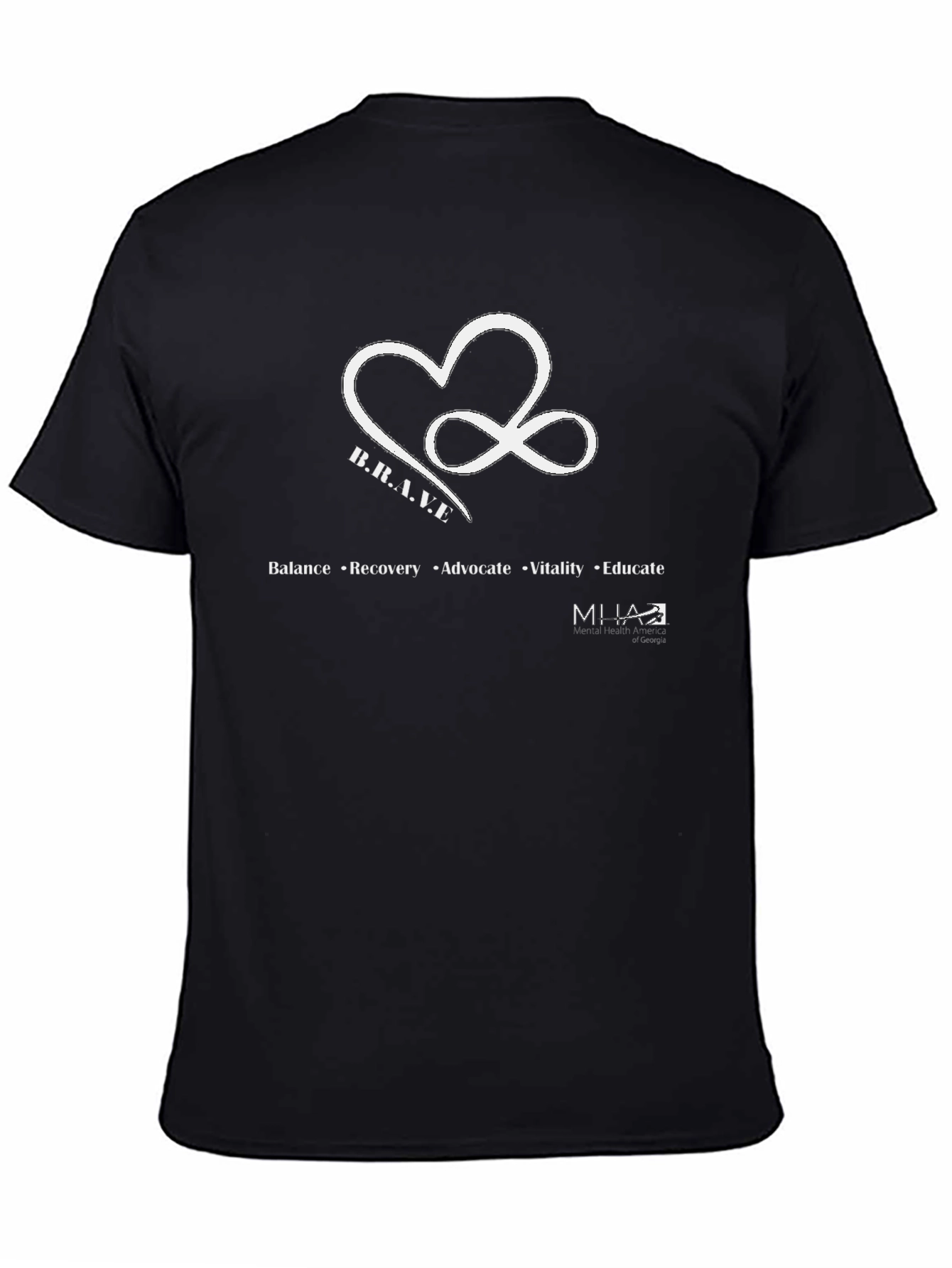 B.R.A.V.E. Mental Health Awareness T-Shirt