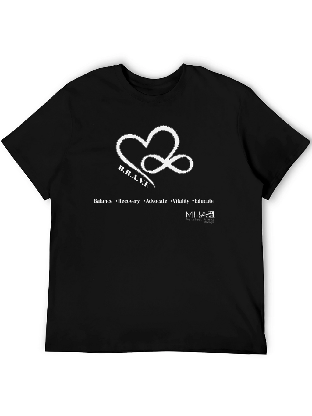 B.R.A.V.E. Mental Health Awareness T-Shirt