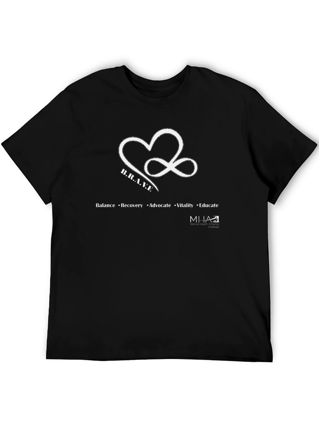 B.R.A.V.E. Mental Health Awareness T-Shirt